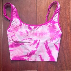 Victoria Secret Pink Tie-Dye Sports Bra